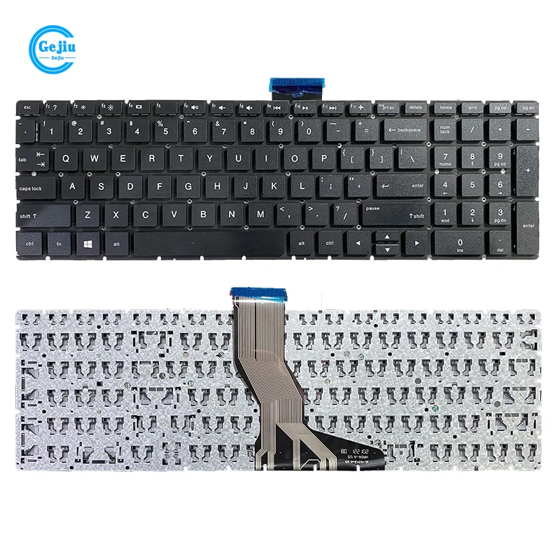 Nuova Tastiera Per Laptop Per Hp 15S-Dy 15Q-Bd 17G-Br 17-Bs Ar 250 G6 255 G6 256 G6
