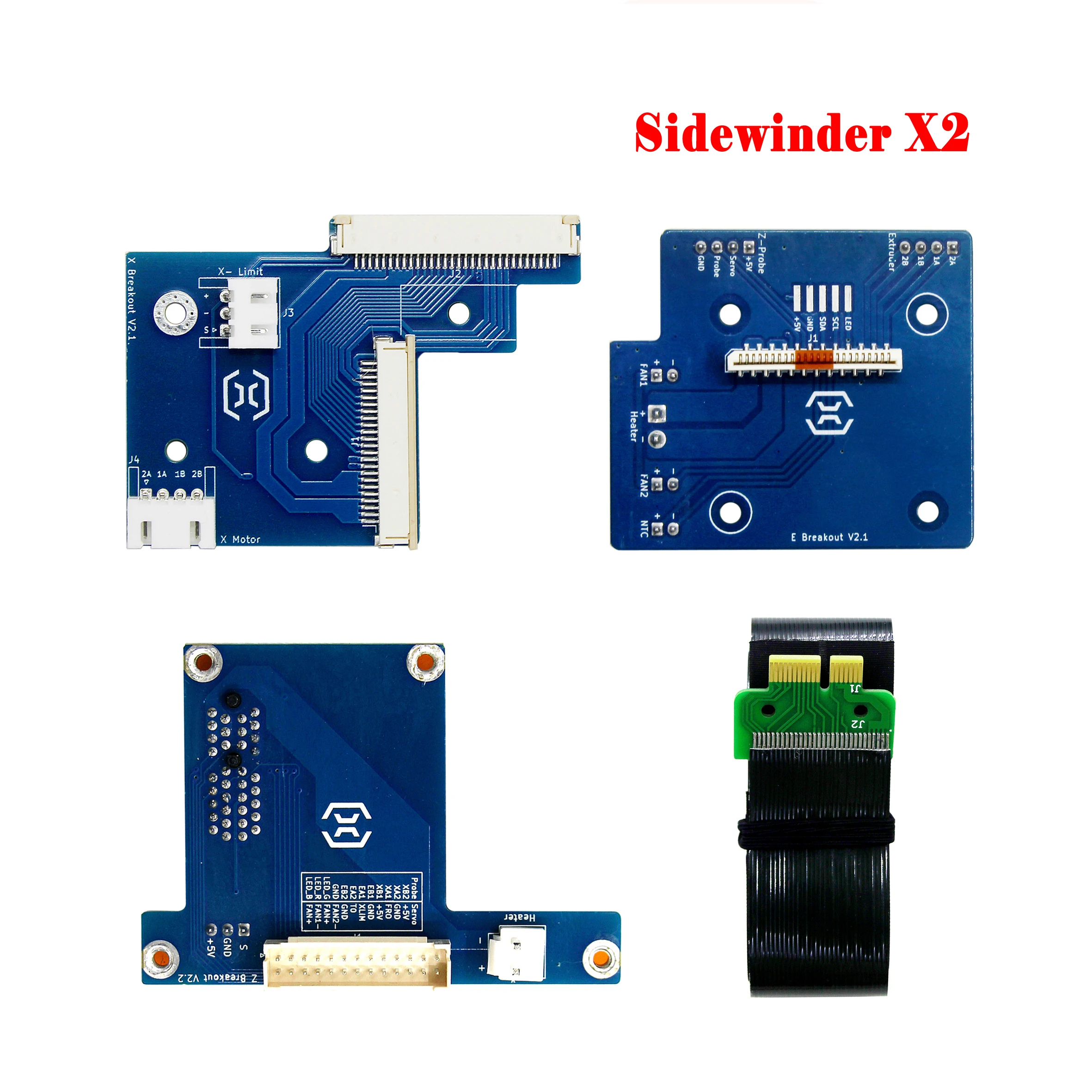 Artillery 3D Printer Sidewinder X2 E Genius Pro Z Axis X Axis Extruder Transfer Board Breakout Pcb Board Kit