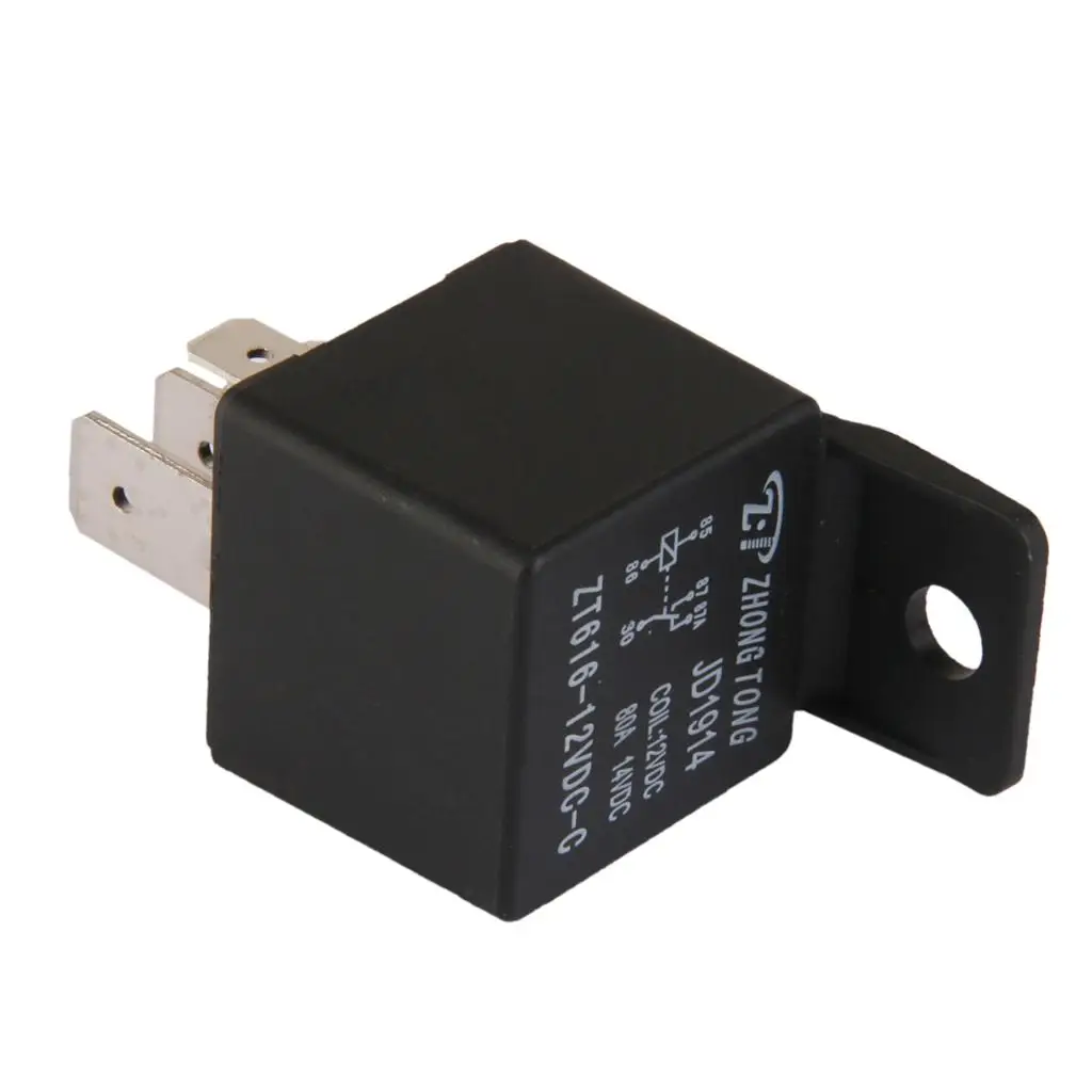 Zt616-12V-C-80A Auto Auto Camion Dc 12V 80A 80 Amp Relè Spdt Relè 5 Pin