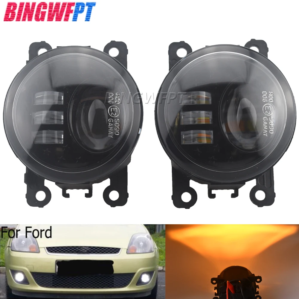 Nuove Lampade Fendinebbia Per Ford Focus Mk2 3 Fusion Fiesta Tourneo Transit Led Fendinebbia Fari Fari Fendinebbia Super Luminosi
