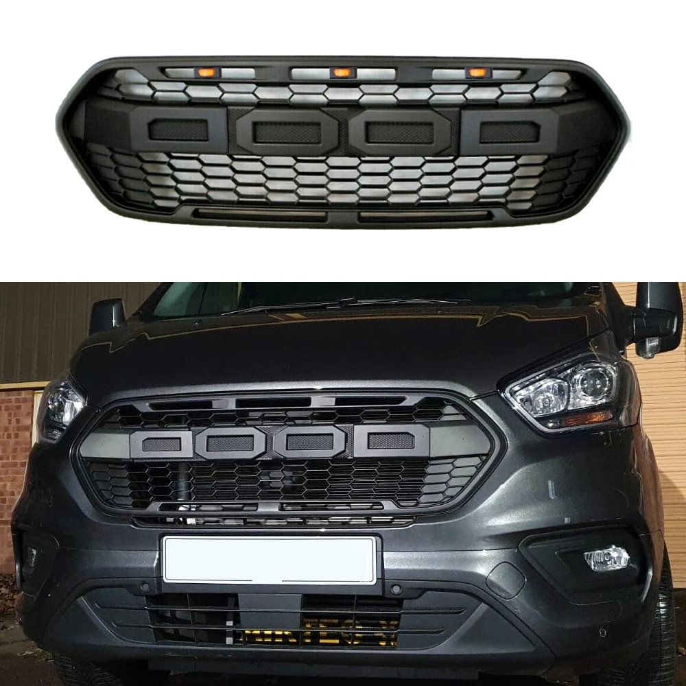 Per Transit Custom Raptor Grills 246723 Per Transit Raptor Look Anteriore Racing Griglia Del Radiatore Griglie Del Paraurti Principale 2018 2019-2021