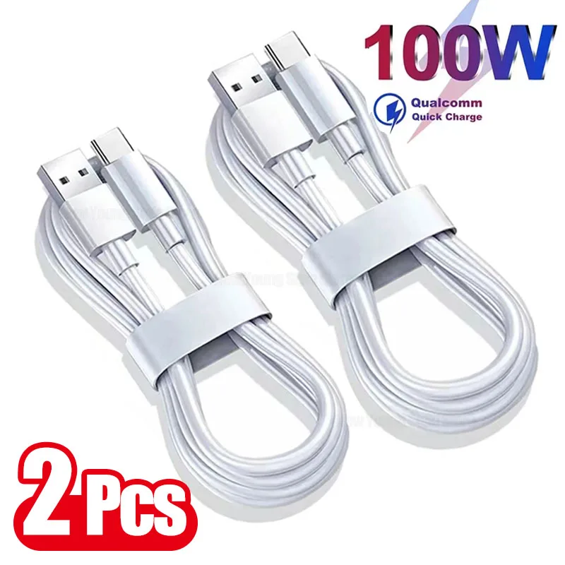 Cavo Da Usb A Tipo C Da 2 Pezzi Per Xiaomi 13 13T Redmi Note 12 11 K40Pro Huawei Oneplus Cavo Di Ricarica Rapida Accessori Cavo Dati