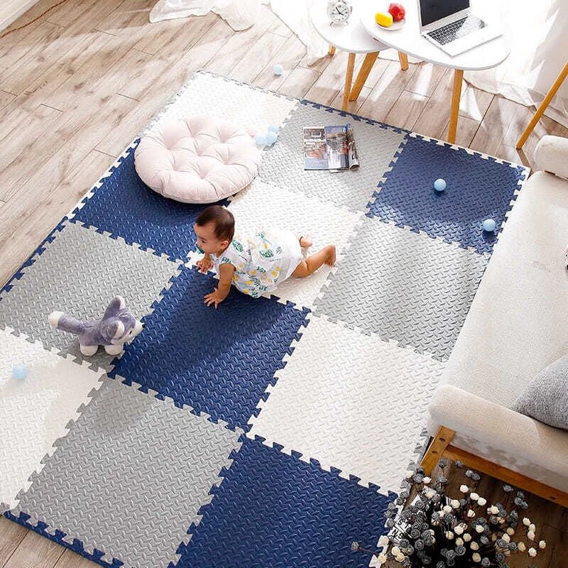 Eva Puzzel Baby Foam Clawling Mat Ten Speelgoed Voor Kinderen Kids Soft Vloer Spelen Mat Grijpende Oefoning Tegels Gym Gametapijt