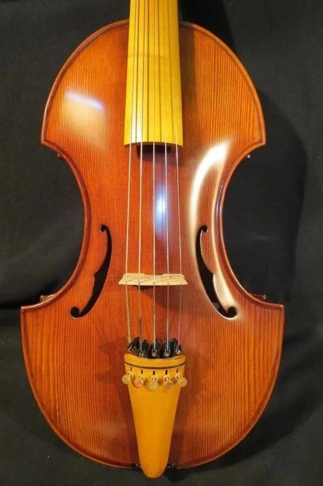 Fond Baroque Style Song Brand Maestro 5 Stringhe 16 "Viola, Enorme E Risonante #5510
