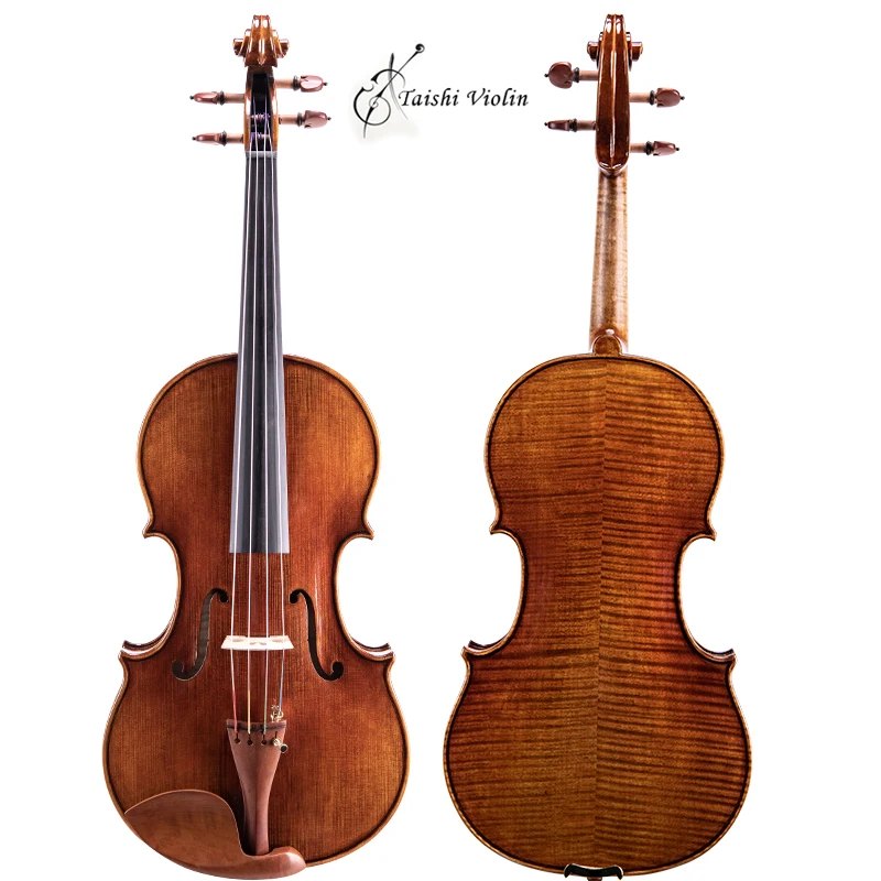 Gerolamo Amati 1685 Copia! 16.5 "Viola Copia, Di Livello Professionale! Antique Oil Varnish!" Di Legno Europeo "Caso Bow! Spedizione Gratuita!