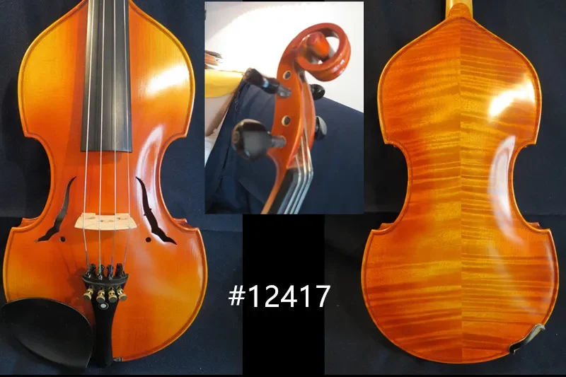 Strong Baroque Style Song Brand 14 1/2 "Viola, Suono Potente #12417
