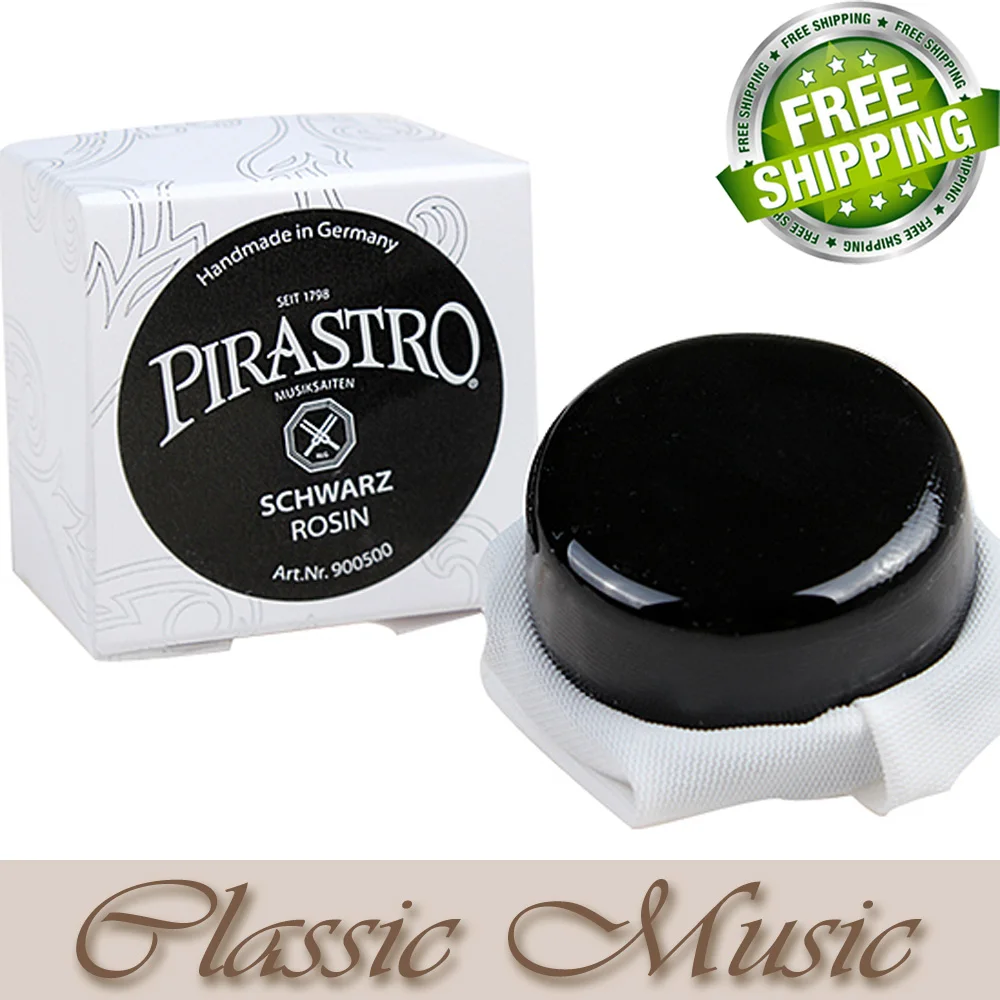 Pirastro Schwarz 900500 Rosin Di Alta Qualità Per Violino E Viola Made In Germany Spedizione Gratuita