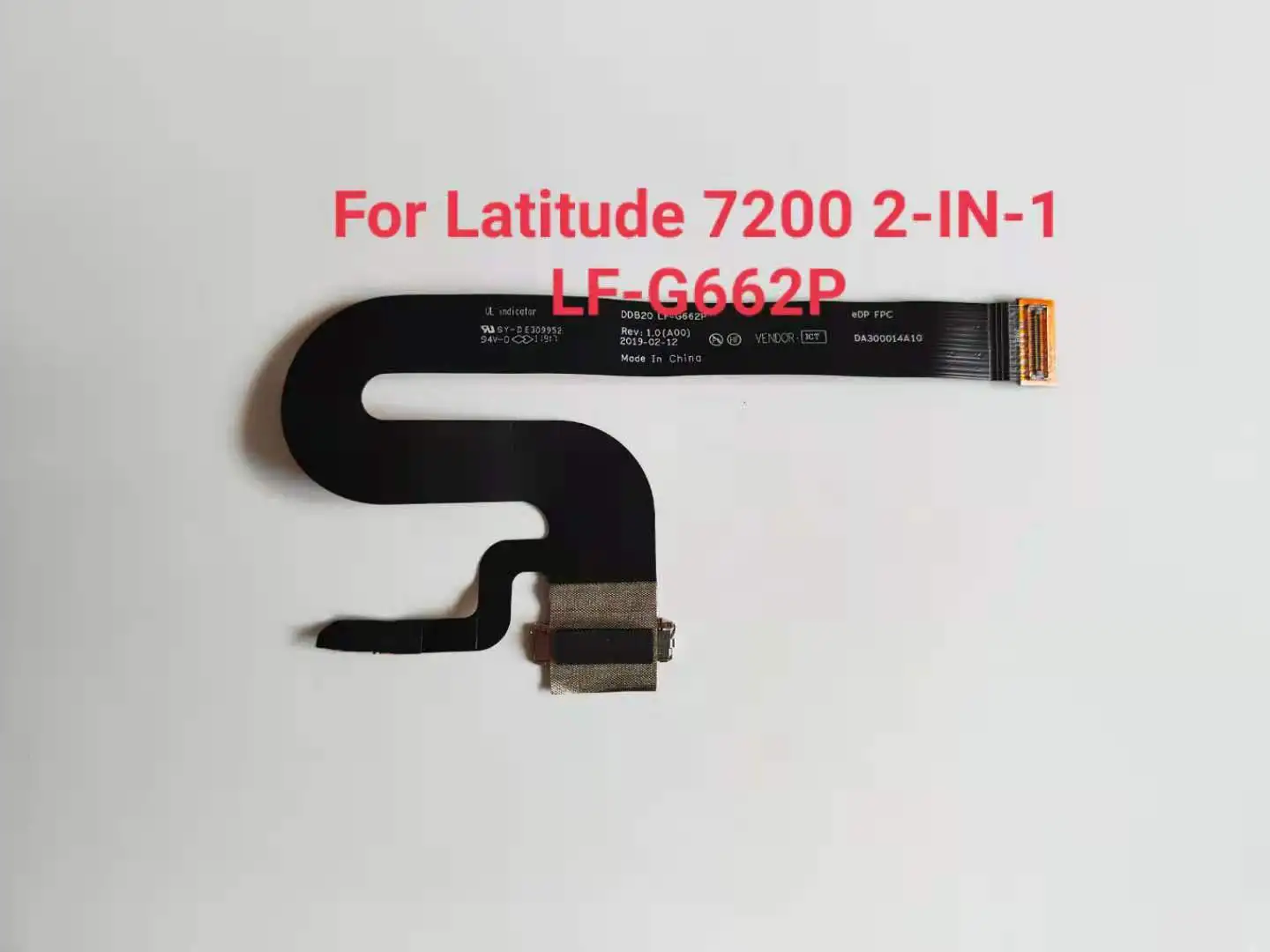 Nuovo Originale Per Dell Latitude 7200 2-In-1 Lf-G662P Cavo Lvds Da300014A10