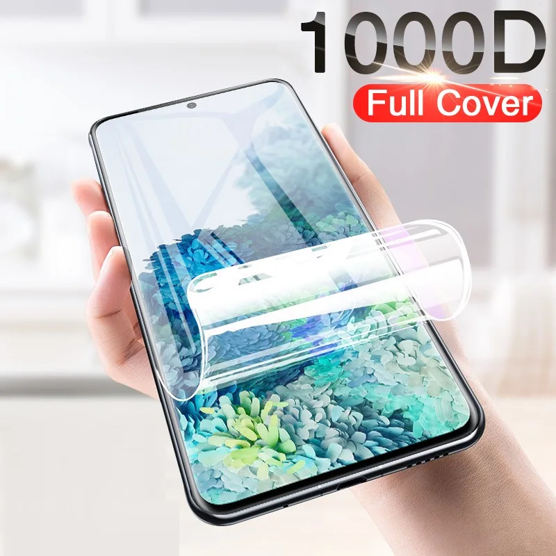 Pellicola Hydrogel Su Samsung Galaxy S20 Fe/Plus/Ultra Pellicola Salvaschermo Galaxy S20/S21 Ultra Pelicula Samsung S20 Fe S20Fe Soft