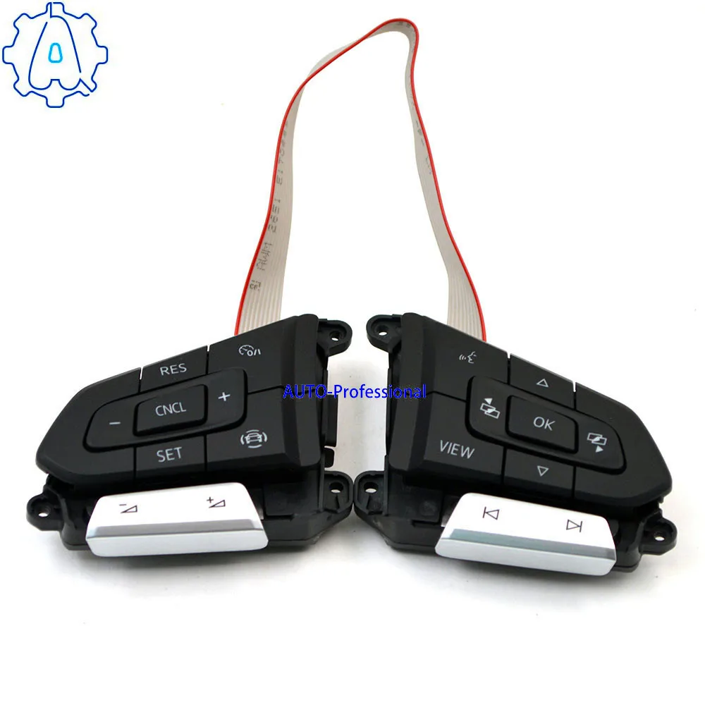 Per Vw Golf 7 Variant Passat B8 Variant Multivan T6 Pulsanti Del Volante Multifunzionali Cncl 3 G0 959 442 E 3G0959442E