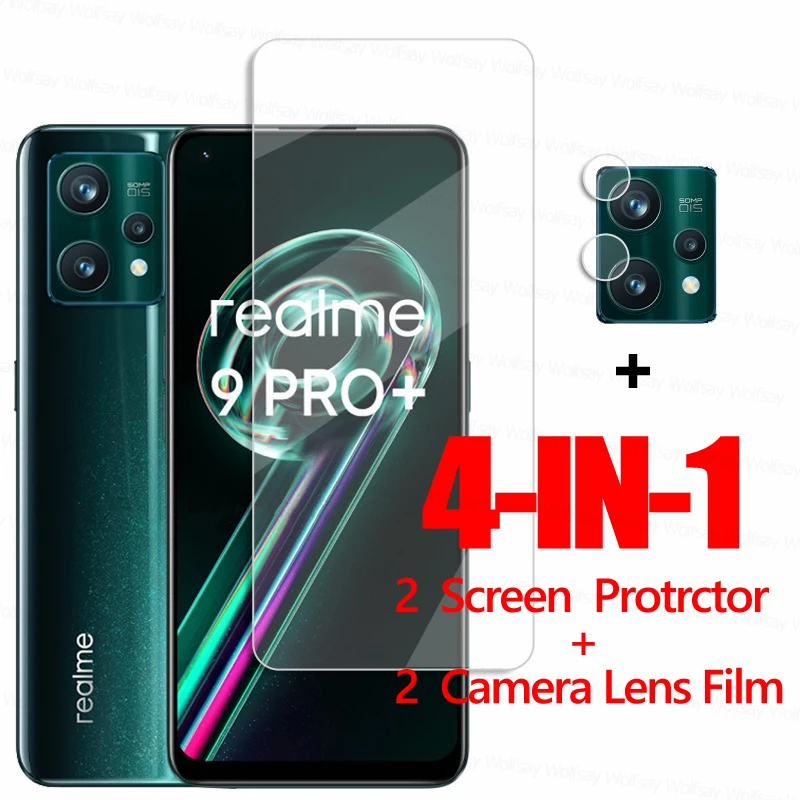 Vetro Per Oppo Realme 9 Pro Plus Vetro Temperato Realme 9 Pro Plus 8I 9I Pellicola Protettiva Per Telefono Pellicola Protettiva Realme 9 Pro Plus