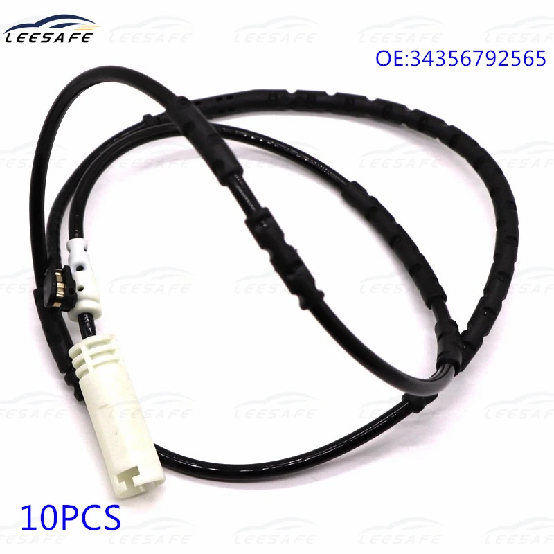 10Pcs Axle Rear Brake Pad Wear Sensor For Bmw X1 E84 Brake Pad Wear Warning Contact Sensor Oe 34356792565 Brake Pad Alarm Line