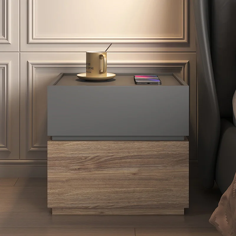 Comodino Nordico Creato Cassetto Portaoggetti Comodino Ausiliario In Legno Multifunzionale Piccolo Nachttisch Mobili Modulari