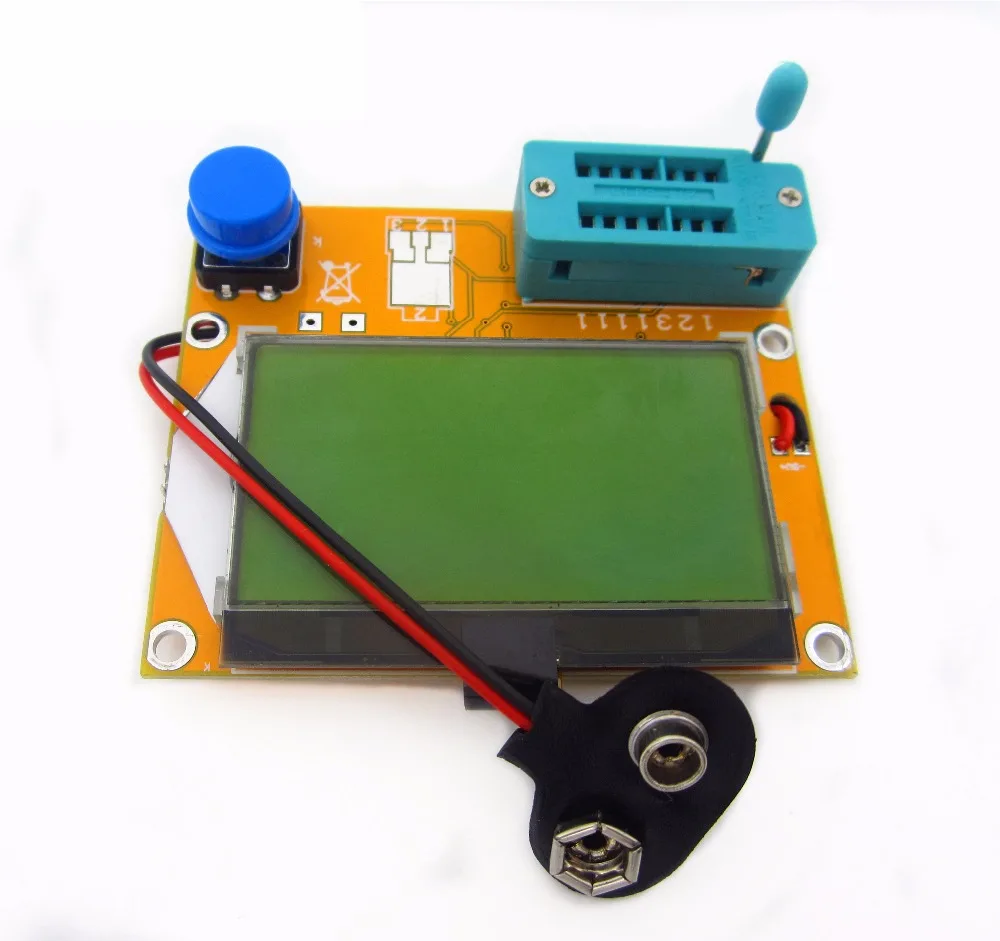 Mega328 M328 Lcr-T4 Esr Meter Lcr Led Transistor Tester Diodo Triodo Capacità Mos Pnp/Npn