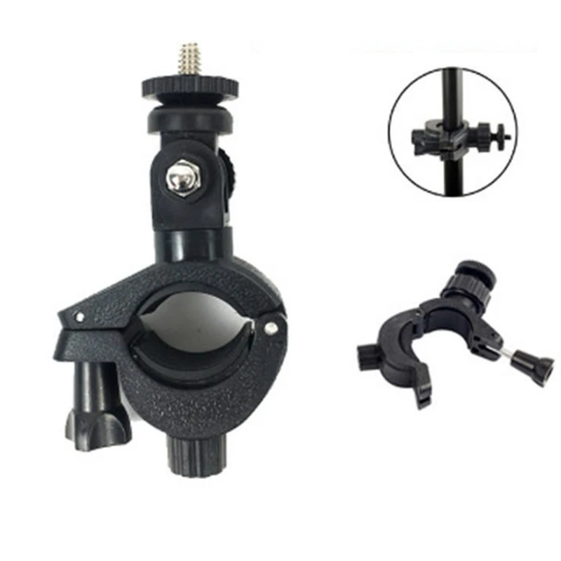 Bike Bicycle Handlebar Bracket Mount Holder Motorcycle Handle Clip Holder For Gopro Hero 10 9 8 7 6 5 Xiaoyi Osmo Action Camera
