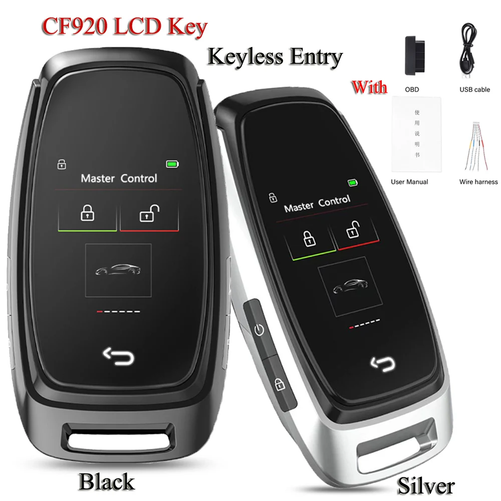 Jingyuqin Cf920 Modificato Schermo Lcd Universale Smart Key Per Audi Bmw Lexus Ford Toyota Land Rover Keyless Go Multilingue
