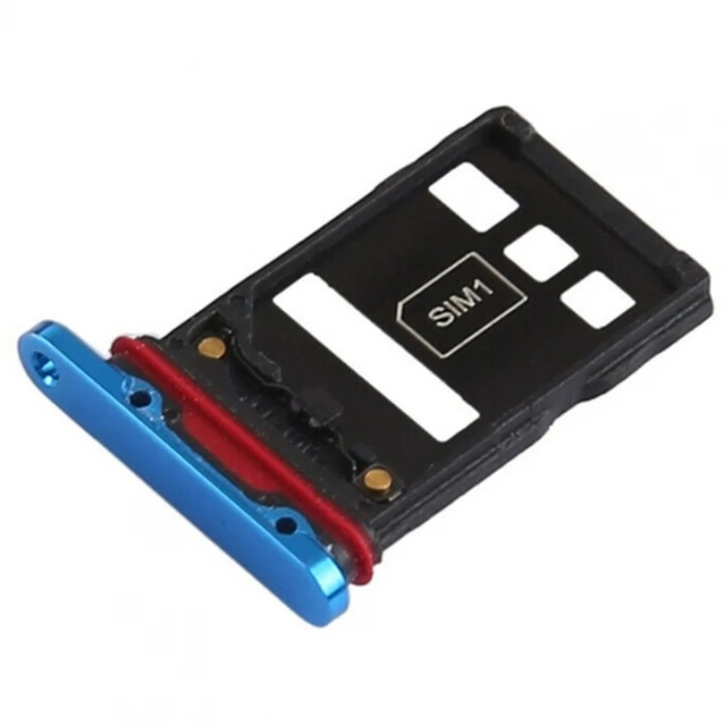 Huawei P30 Pro Sim Vassoio Adattatore Supporto Micro Sd Card Side Blue # Huawei P30 Pro (Vog-L04, Vog-L09, Vog-L29, Vog-Al10, Vogue)