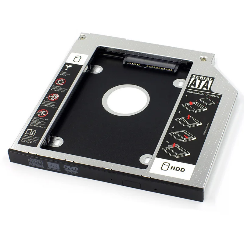 Hard Drive Hdd Ssd Sata Caddy 2Nd Per Hp Pavilion Dv6 Dv6-3000 Dv6-3100 Dv6T-3000 Dv6T-3100
