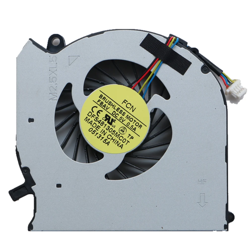682061-001 Laptop Cpu Fan For Hp Dv6-7000 Dv6T-7000 Dv7-7000 Cpu Cooling Fan Fcn Dfs481305Mc0T Fbav Dc5V 0.5A