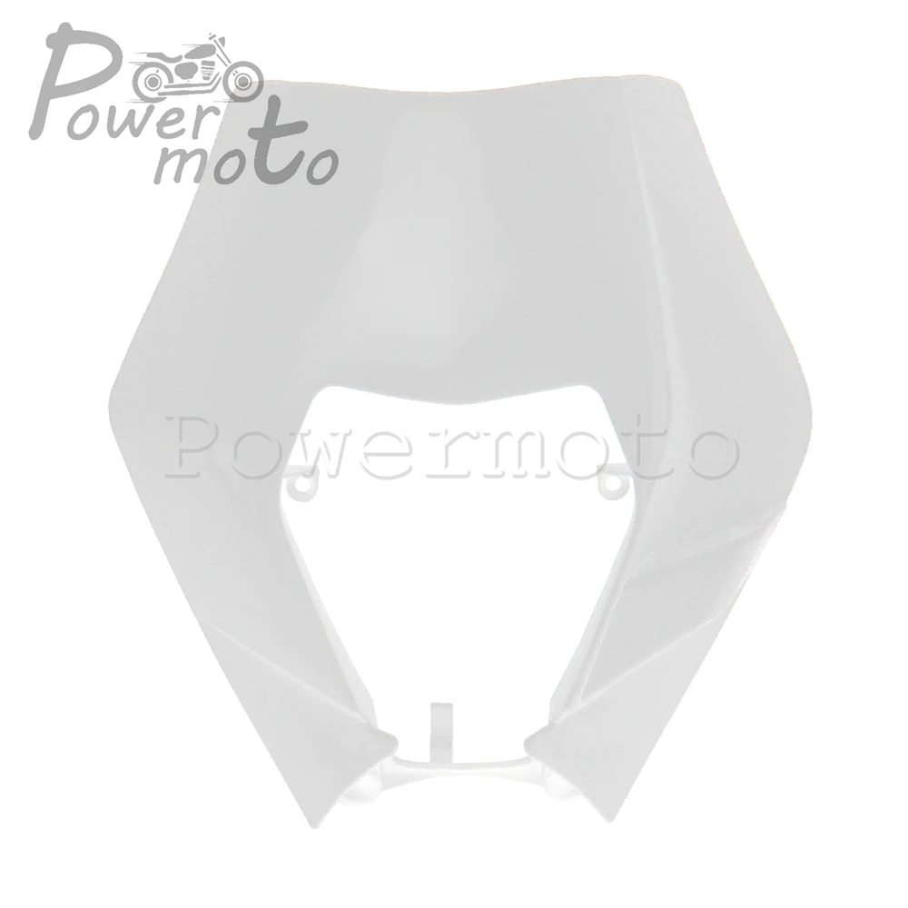 Motocross Universal Headlight Headlight Mask Cover Per Honda Yamaha Crf Crm Ttr Xt Exc Xc F Smr Enduro Dual Sport Dirt Pit Bike