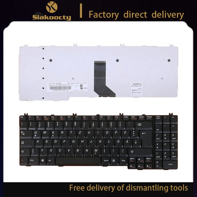 Tastiera Per Ibm Lenovo Lenovo Ideapad Ibm G550 G555 B550 Tastiera Tedesca