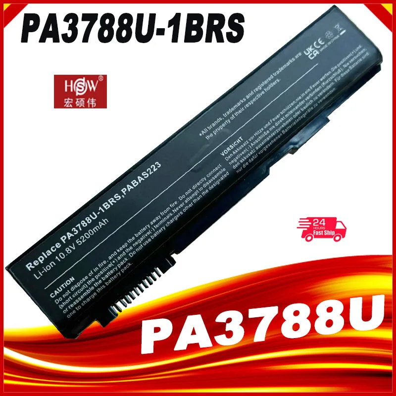 Pa3788U-1Brs Batteria Per Laptop Pabas223 Per Notebook Serie Toshiba Dynabook Satellite L35 L40 L45 K40 B550 Tecra M11 A11 S11 S500