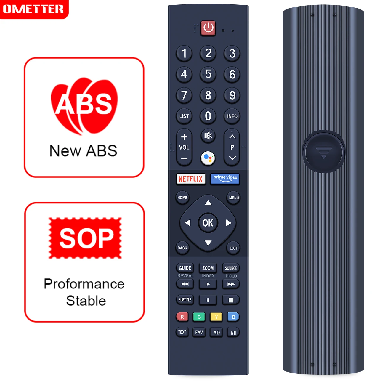 Pv-1 Smart Tv Remote Per Google Assist (Nessuna Funzione Vocale) E Netflix Compatibile Per Panasonic Android 4K Led Tv