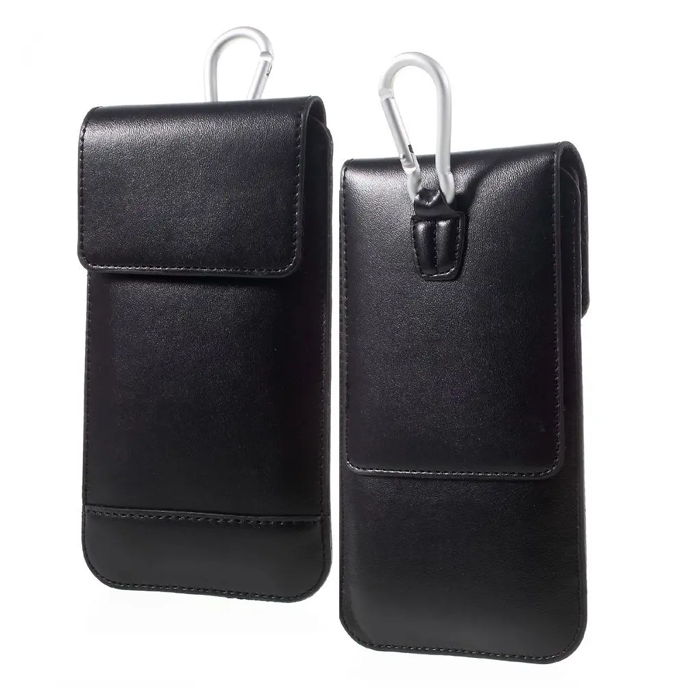 Case Belt Upright Double Pocket For Wiko Y80 (2019)