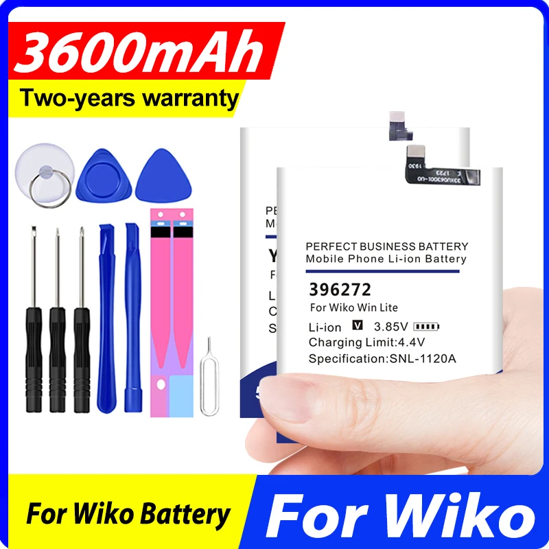 Y80 W-V720 Batteria Per Wiko Pulp 4G 5251 K560 5030 C210Aebatt Y80 W-V720 Bqs-5504 Prime View Prime Rainbow Jam Upulse Lite 4G