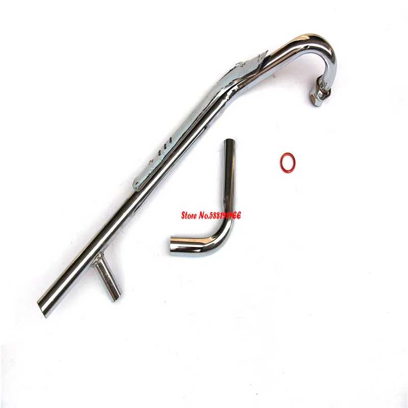 Buona Qualità 28Mm Per Apollo Dual Tubo Di Scarico Bullet Off-Road Moto Marmitta Dirt Pit Bike 50Cc 70Cc 90Cc 110Cc 125Cc