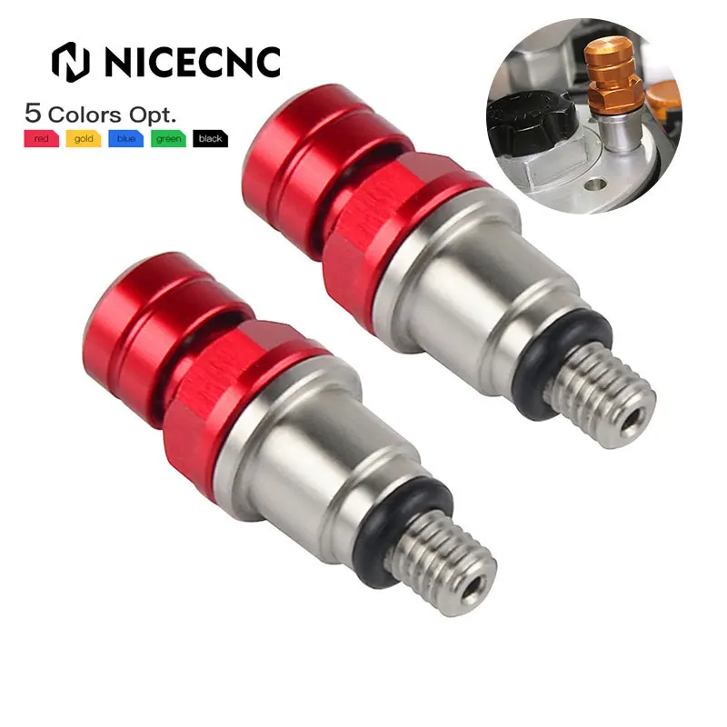 Nicecnc Moto Da Corsa Forcella Ammortizzata Bleeders Per Gas Gas Gas Gas Ec Xc Enduro Gp 250 300 Ec250 Ec300 Xc250 2018 2019 2020