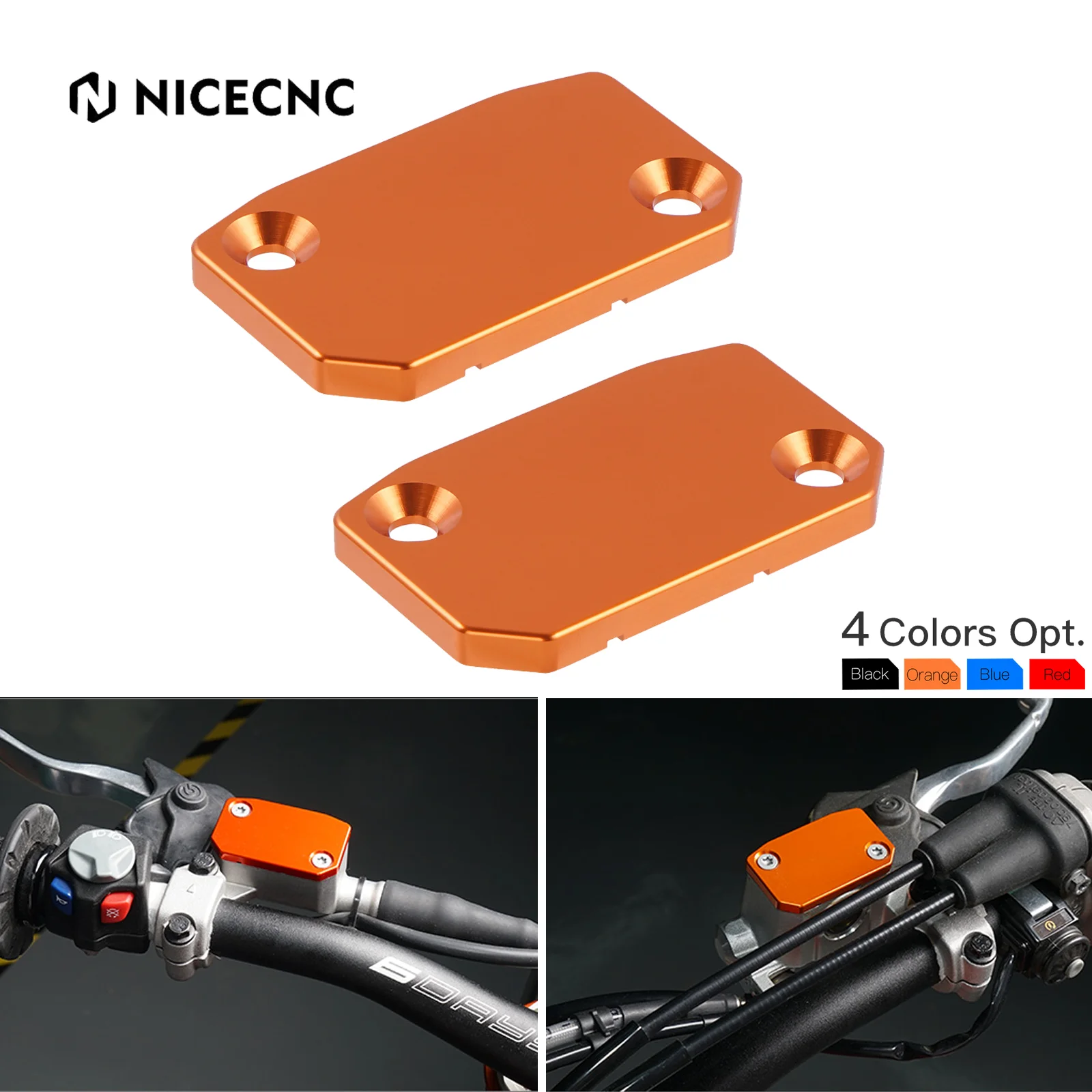 Nicecnc Tappo Serbatoio Pompa Frizione Freno Anteriore Per Ktm Exc Excf Sx Sxf Xc Xcw Tpi 6D 125 250 300 350 450 500 2017-2020