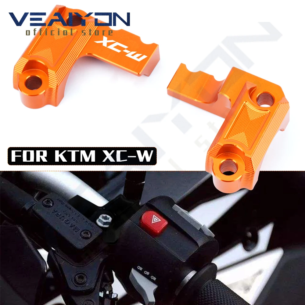Per Ktm Xcw 125 Xc W 150 Xc-W 250 300 500 2014-2021 Accessori Moto Cilindro Maestro Del Freno Frizione Manubrio Morsetto Copertura