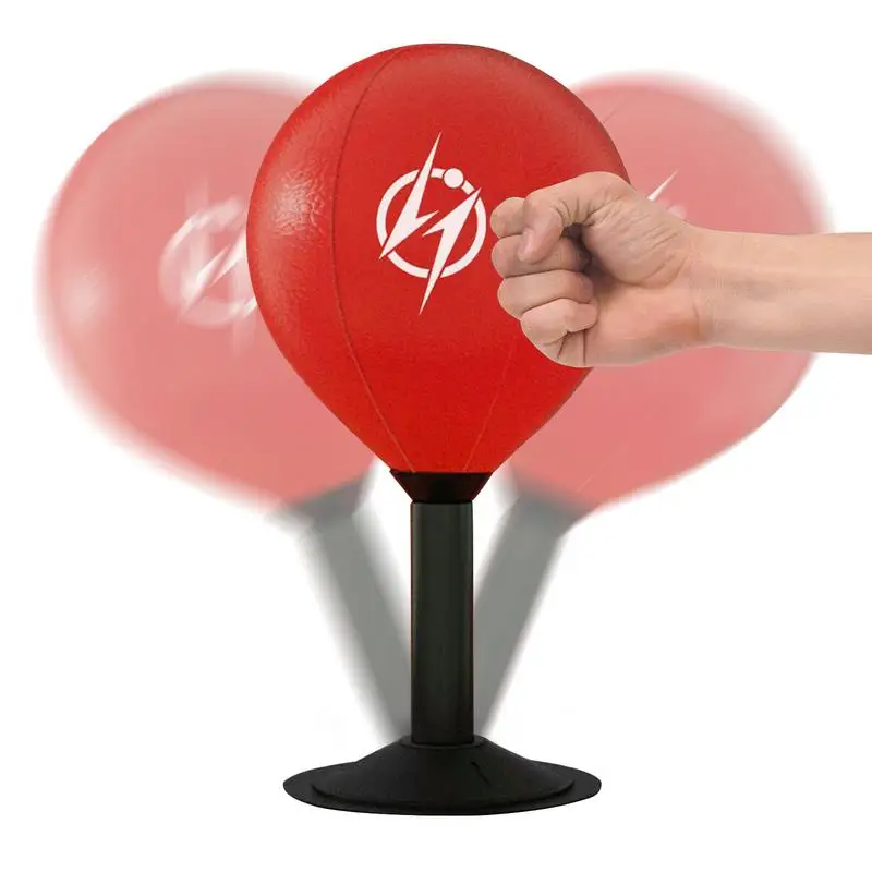 Sacco Da Boxe Da Scrivania Mini Sacco Da Boxe Fun Punch Rage Bag Punch Sacco Da Boxe Speed Ball Stand Boxing Training Practice Pump