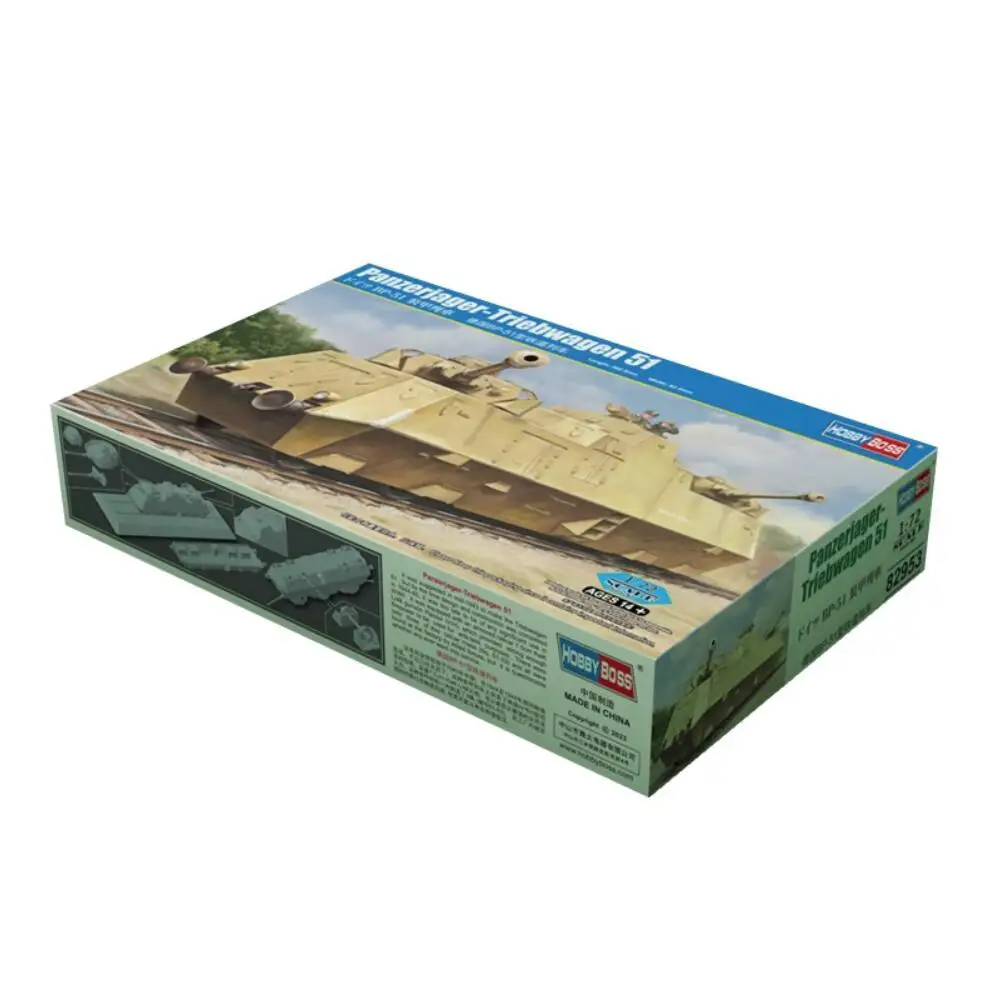 Hobby Boss 82953 1/72 Scala Panzerjager-Triebwagen 51 Kit Modello