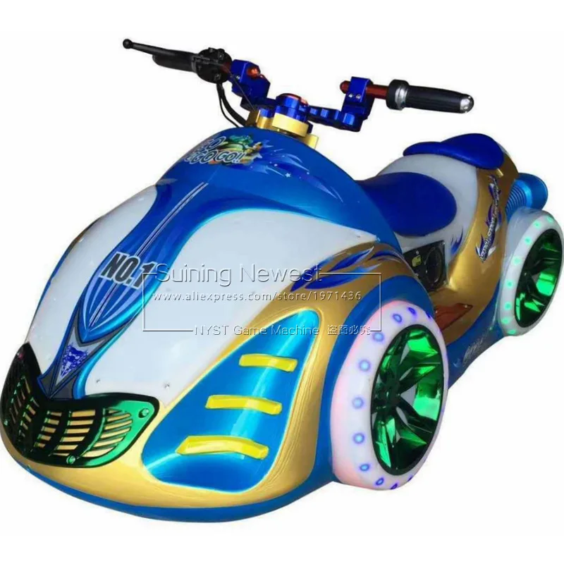 Bambini E Adulti Parco Divertimenti Fairground Moto Racing Game Machine Kiddie Rides Playground Battery Bumper Cars