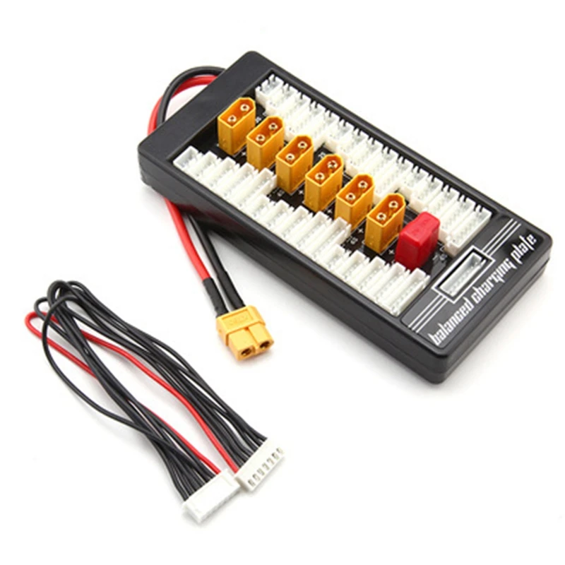 2S-6S Xt60 Plug Scheda Di Ricarica Parallela Para Board Spina Xt60 Per Imax B6 B6Ac B8 Un A6