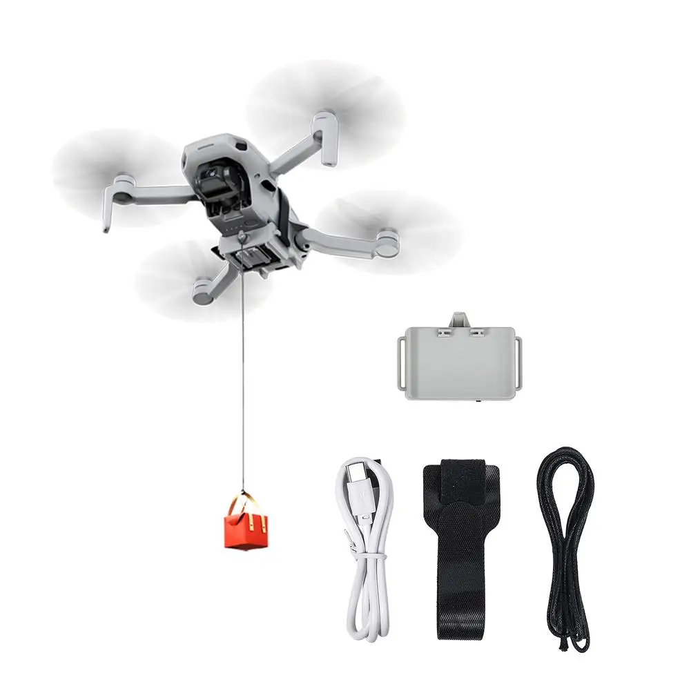 Per Dji Mini 2 Se / Mini 2 / Mini Se Drone Lanciatore Consegna Drone Parabolico Sistema Airdrop Contagocce Accessori Drone