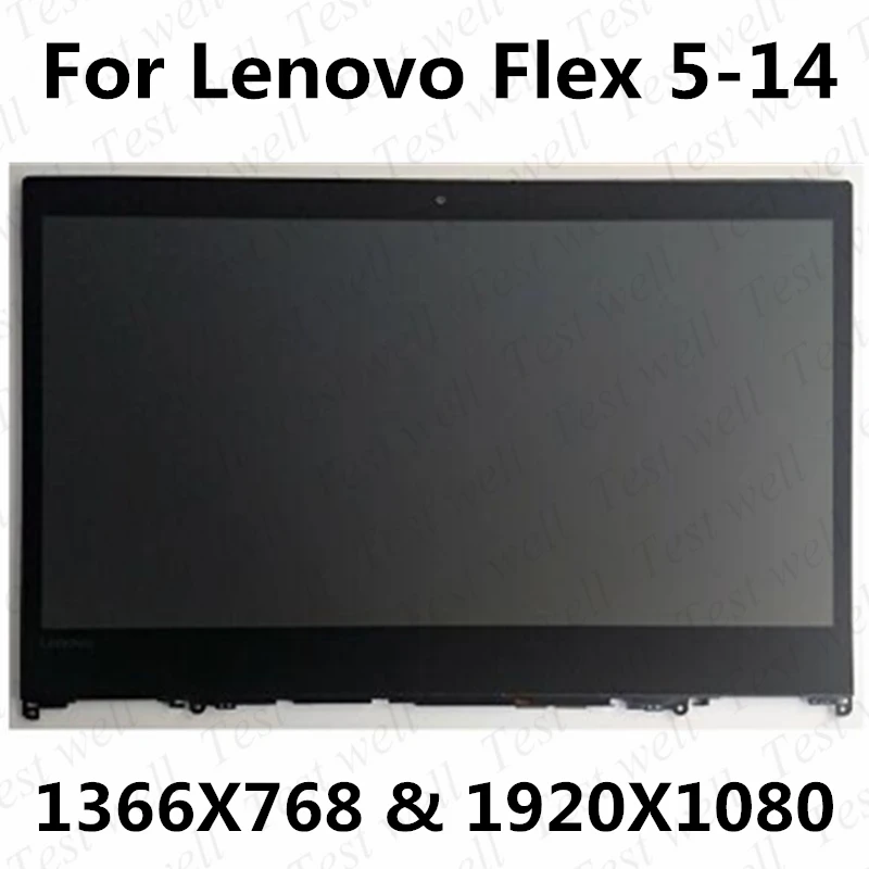14 "Fhd 1920X1080 Ips Led Lcd Touch Screen Digitalizzatore Cornice Per Lenovo Ideapad Flex 5-14 5-1470 5 1470 80Xa 81C9