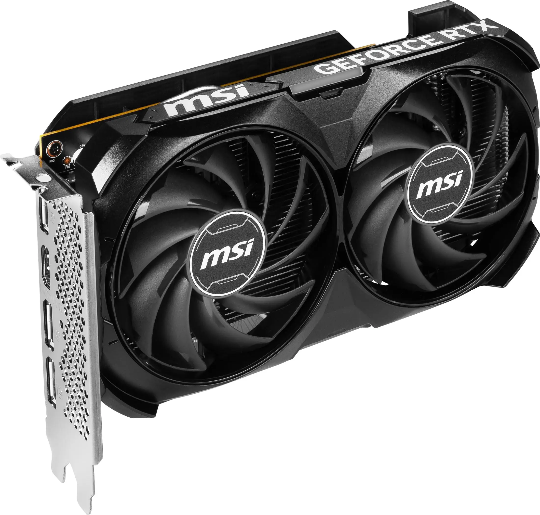 Rtx 4060 Ventus 2X Nero 8G Oc Geforce Rtx 4060 8Gb Gdrr6 128-Bit