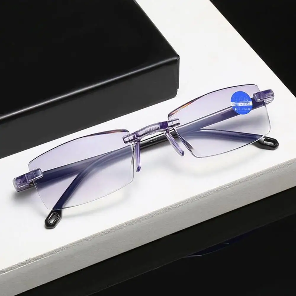 Occhiali Anti-Luce Blu Occhiali Da Lettura Antiscivolo Occhiali Progressivi Ultraleggeri Zoom Intelligente Multifocus Alla Moda Resistenti All'Usura