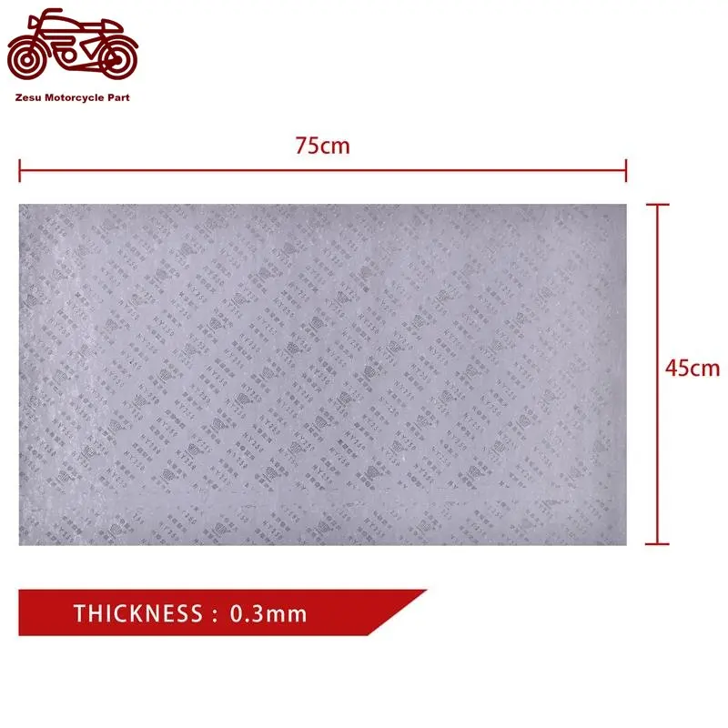 45X75Cm 45 75 Guarnizione Universale Per Bici Da Motore Senza Perdite D'Olio Guarnizione Per Yamaha Benelli Husqvarna Ducati Aprilia Hyosung