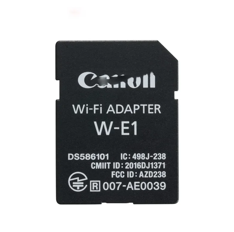 Nuovo Adattatore Wifi Wi-Fi Originale W-E1 We1 Per Fotocamera Canon Eos 7D Mark Ii, 5Ds, 5Ds R