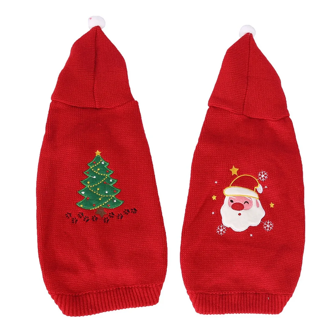 Maglione Per Cani Lavorato A Maglia Natale Pet Dog Clothes Maglione Teddy Hoodie For Puppy Clothes