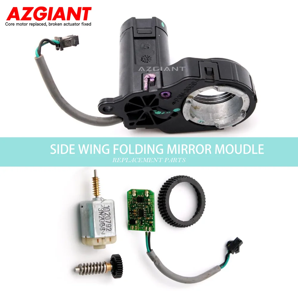Azgiant Per 2008-2012 Ford Fiesta Mk7 2008-2011 Ford Focus 2006-2015 Vauxhall Antara Modulo Motore Specchietto Laterale Pieghevole