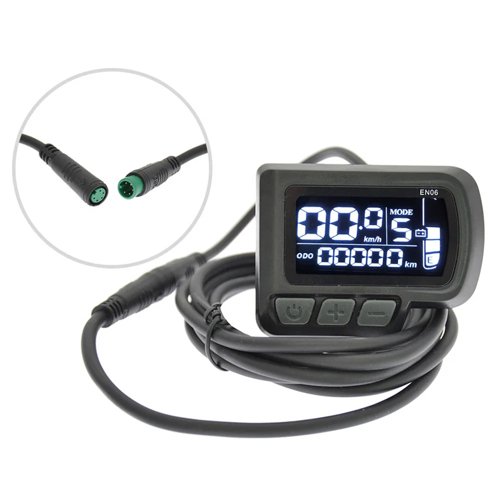 Bicicletta Elettrica En06 Display Smart Lcd Screen Instrument Impermeabile Universale Per Mountain Bike Ebike Scooter