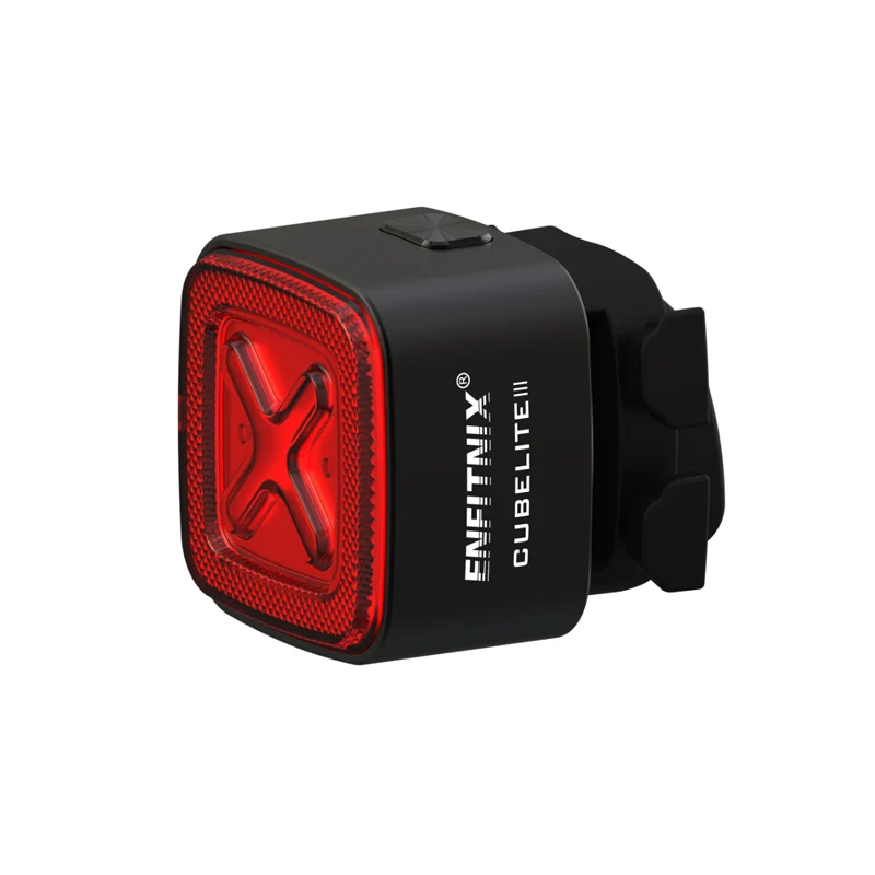 Enfitnix Cubelite Iii 3 Auto Brake Road Bike Luce Posteriore Sensore Intelligente Ciclismo Mtb Fanale Posteriore Carica Bicicletta Led Luce Traspirant