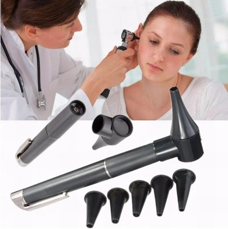 Sdutter 1 Set Medical Diagnostic Ear Light Otoscopio Ingrandimento Clinical Ear Light Tool Set Cleane Tools Ear Protect Care Pen Nos