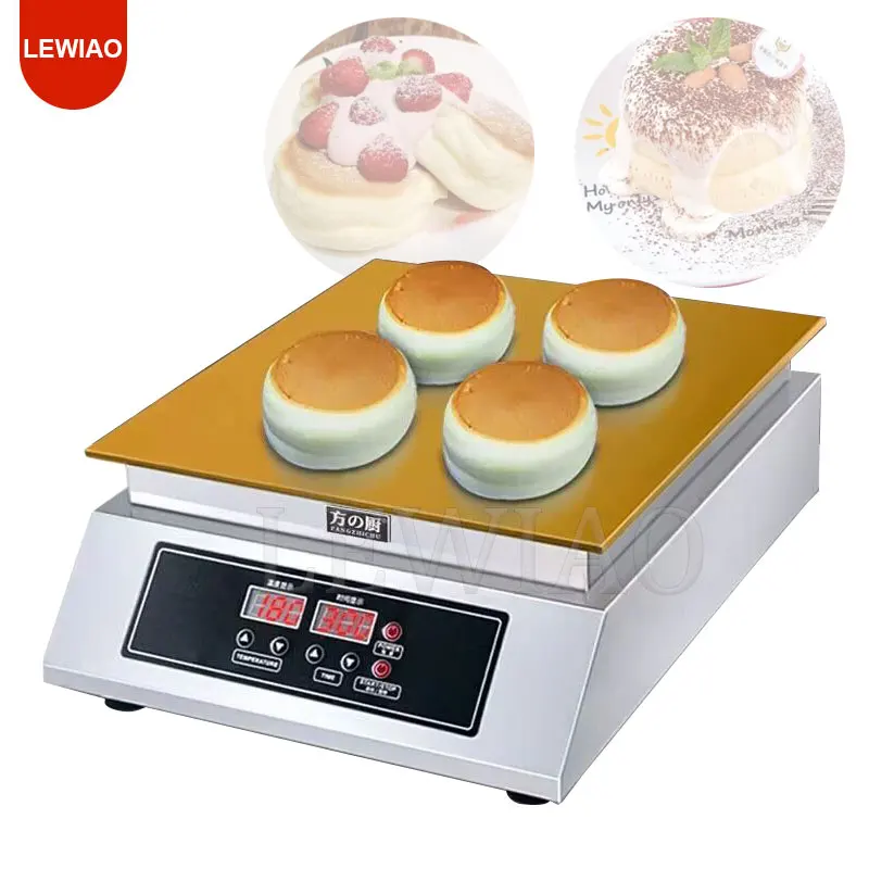Commerciale Giapponese Fluffy Souffle Pancake Maker 220V 110V Souffle Machine Electric Cheese Cake Iron Baker Pan