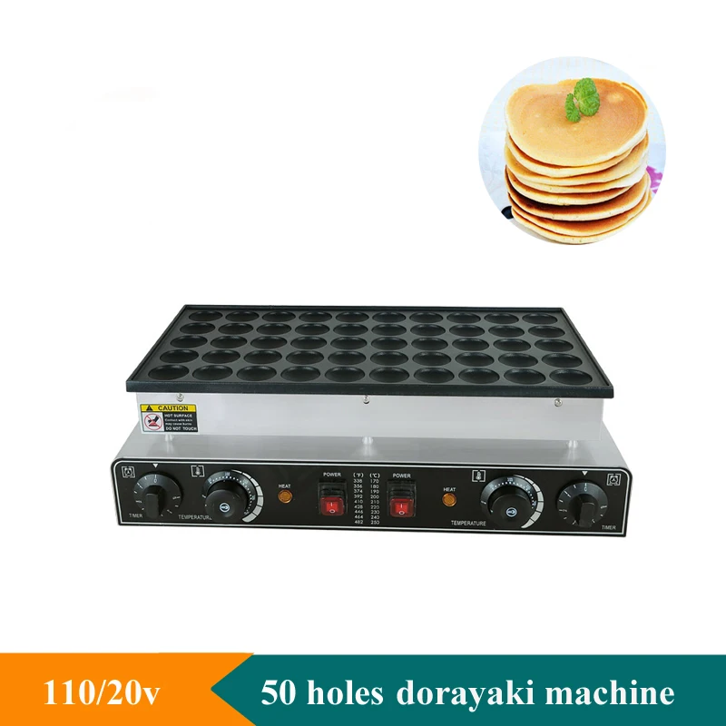 Dorayaki Machine Mini Dutch Pancake Mini Pancake Maker Machine Dutch Poffertjes Grill Muffin